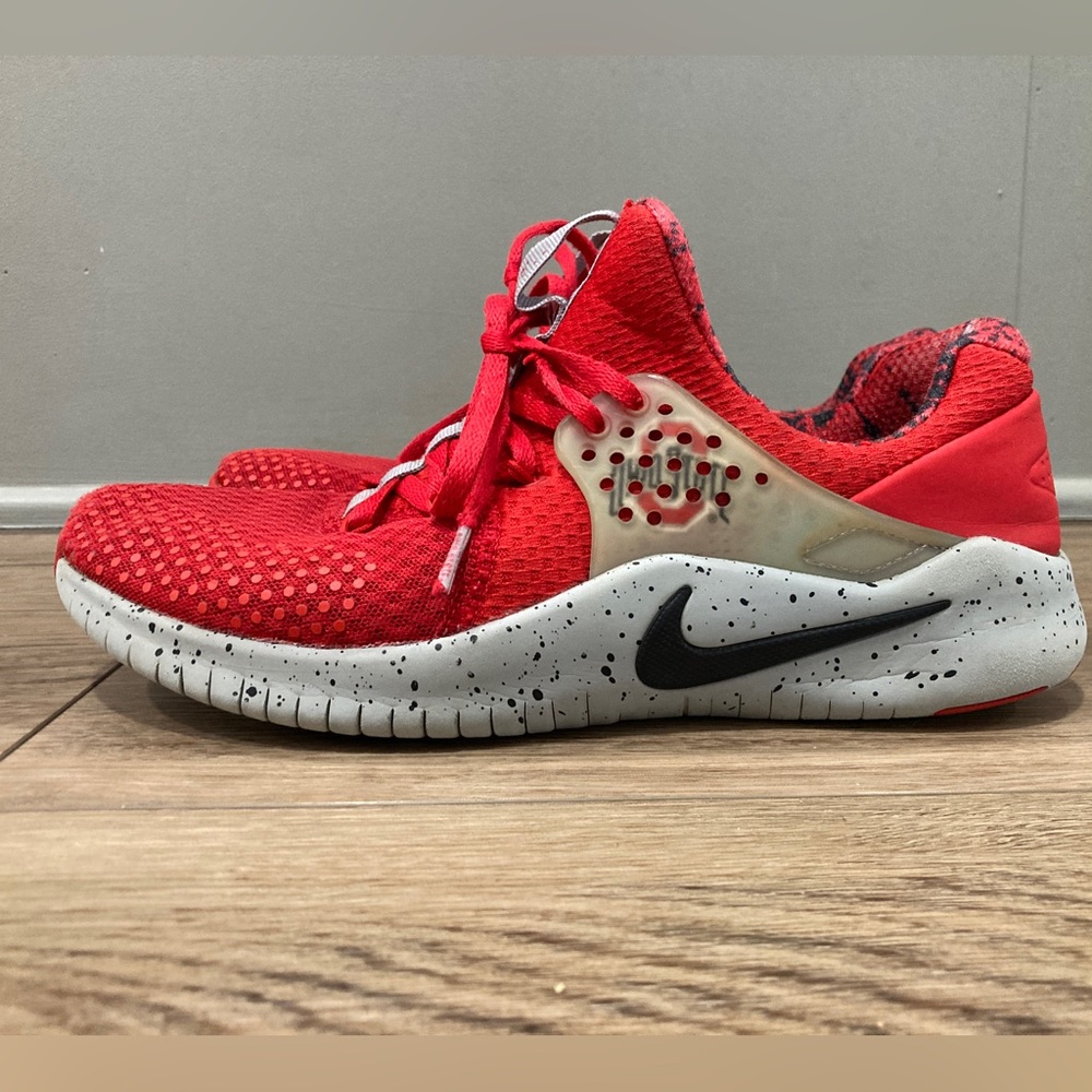 Nike Free TR 8 Ohio State Buckeyes AR0420-600 Scarlett Gray W9 M7.5